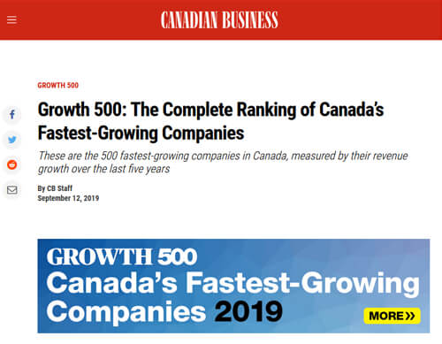 Ottawa Business Journal feature on Envolta, May 2018